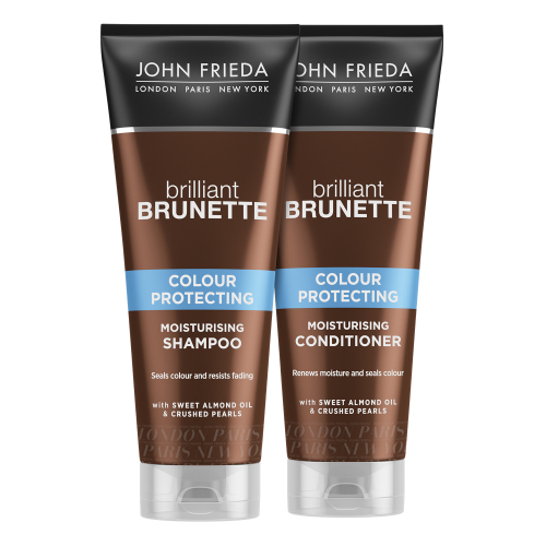 Джон Фрида Увлажняющий шампунь Colour protecting для защиты цвета темных волос 250 мл (John Frieda, Brilliant Brunette) фото 4