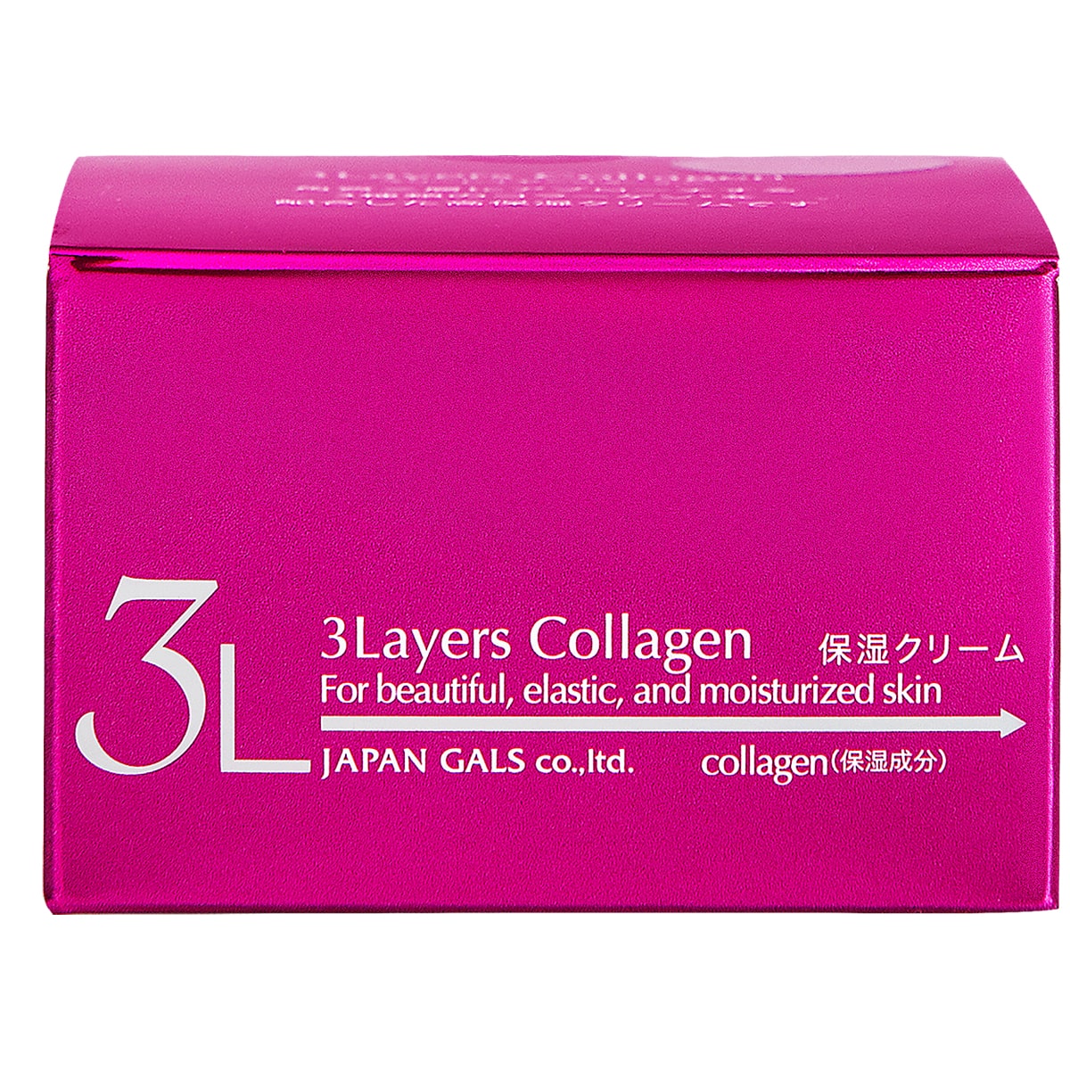 

Japan Gals Увлажняющий крем "3 слоя коллагена", 60 г (Japan Gals, 3layers), 3layers