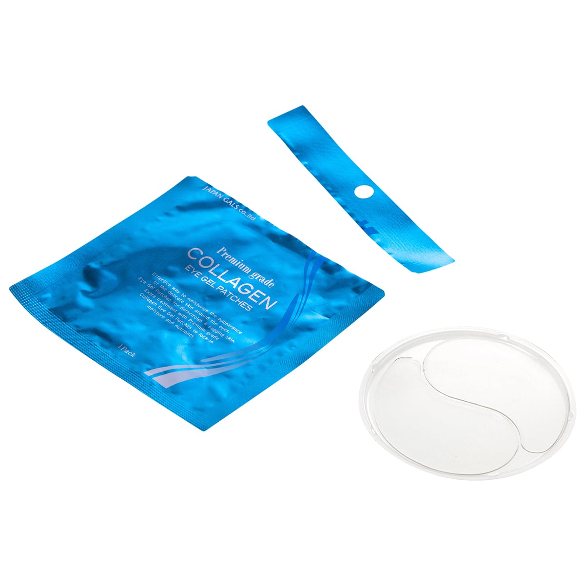 Джапан Галс Гидрогелевые патчи для кожи вокруг глаз, 6 шт (Japan Gals, Premium Grade) фото 3