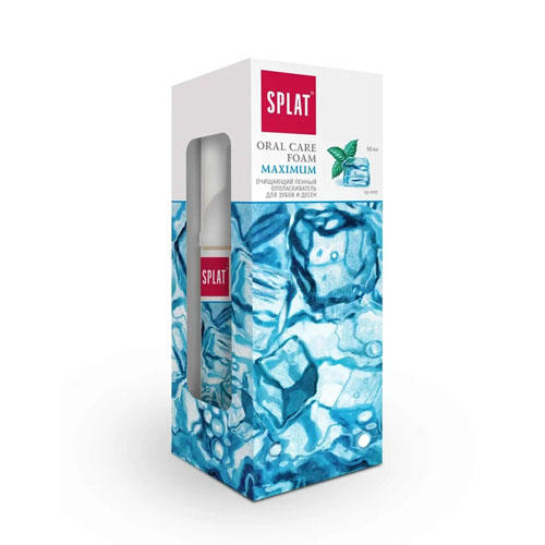 Сплат Очищающая пенка для зубов и десен 