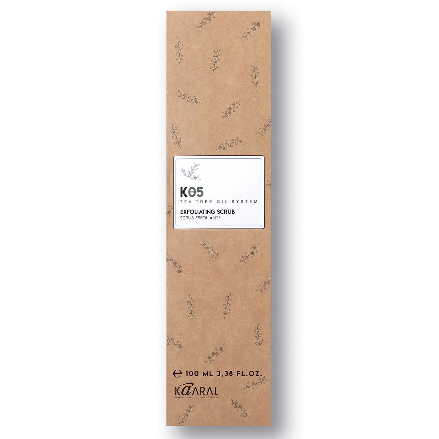 Каарал Набор средств от перхоти для жирной кожи головы: шампунь 500 мл + скраб-эксфолиант 100 мл (Kaaral, K05) фото 1