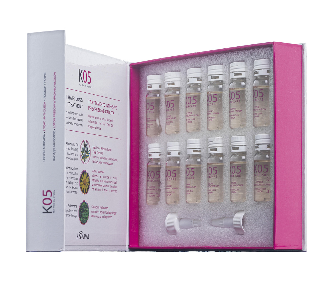 Каарал Лосьон против выпадения волос Anti Hair Loss Intense Treatment, 12 ампул * 10 мл (Kaaral, K05) фото 6
