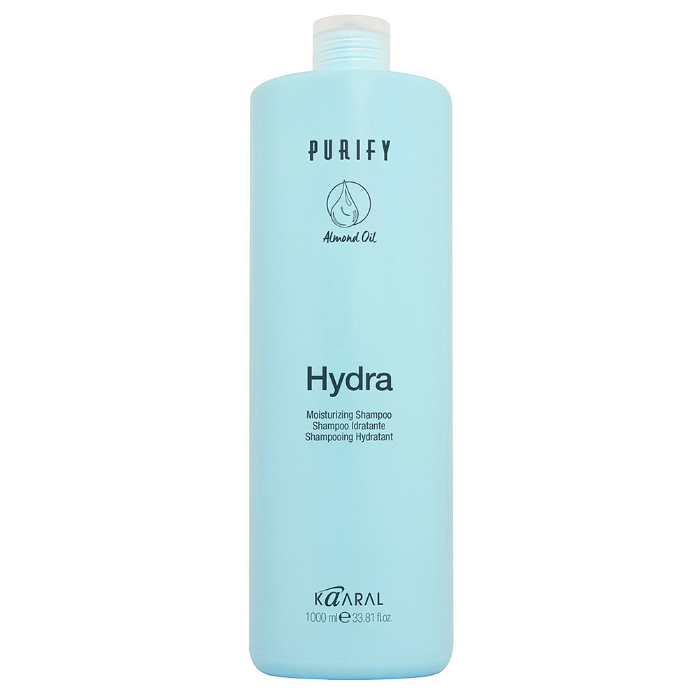 Kaaral Увлажняющий шампунь для сухих волос Moisturizing Hydra Shampoo, 1000 мл (Kaaral, Purify) кондиционер для сухих волос увлажняющий purify hydra kaaral каарал 1л