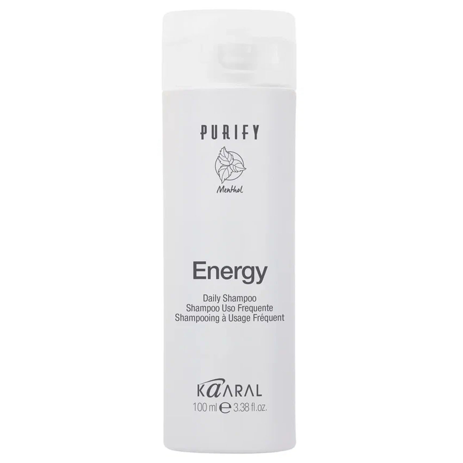 Каарал Интенсивный энергетический шампунь с ментолом Daily Purify Energy Shampoo, 100 мл (Kaaral, Purify) фото 0