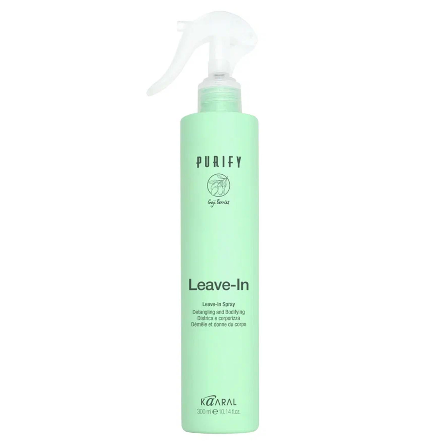 Каарал Спрей увлажняющий распутывающий для волос Leave-in Spray, 300 мл (Kaaral, Purify) фото 0