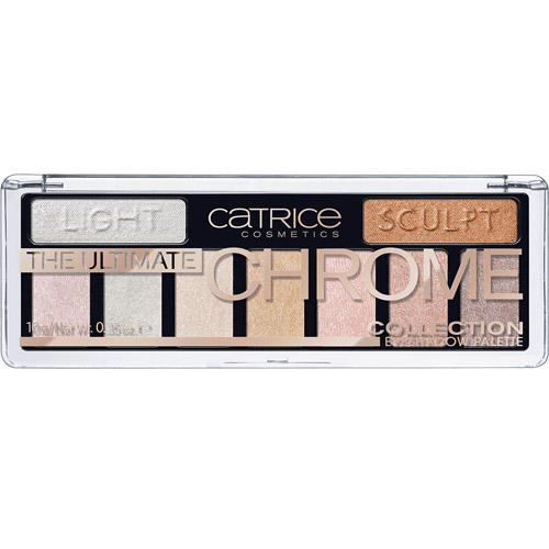 Палетка теней The Ultimate Chrome Collection Eyeshadow Palette (Catrice, Глаза)