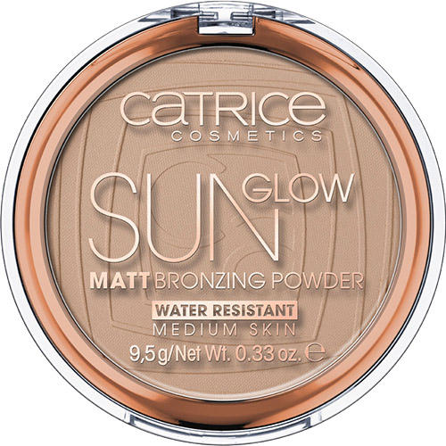 Бронзирующая пудра Sun Glow Matt Bronzing Powder (Catrice, Лицо)