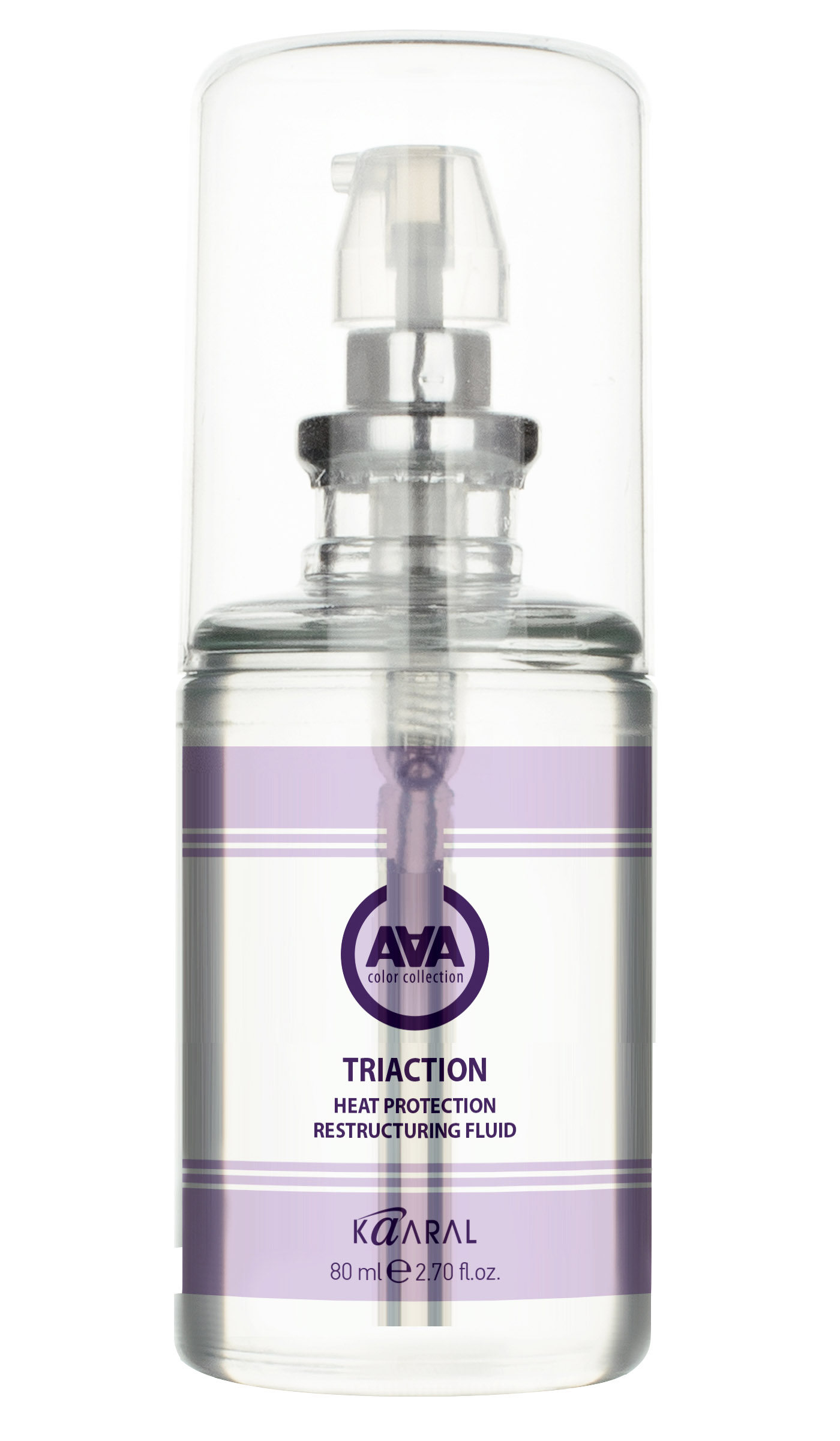 Каарал Восстанавливающий флюид с термозащитой Triaction Heat Protection Restructuring Fluid, 80 мл (Kaaral, AAA) фото 0