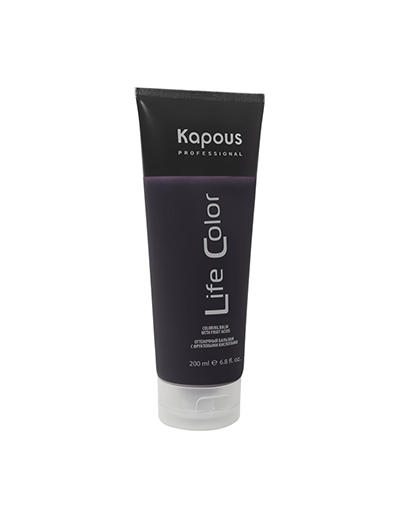 Капус Профессионал Оттеночный бальзам для волос Life Color Коричневый 200 мл (Kapous Professional, Life Color) фото 0