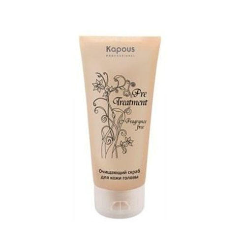 Kapous Professional Очищающий скраб для кожи головы PreTreatment, 150 мл (Kapous Professional, Fragrance free) скраб для кожи головы kapous очищающий скраб fragrance free treatment для кожи головы