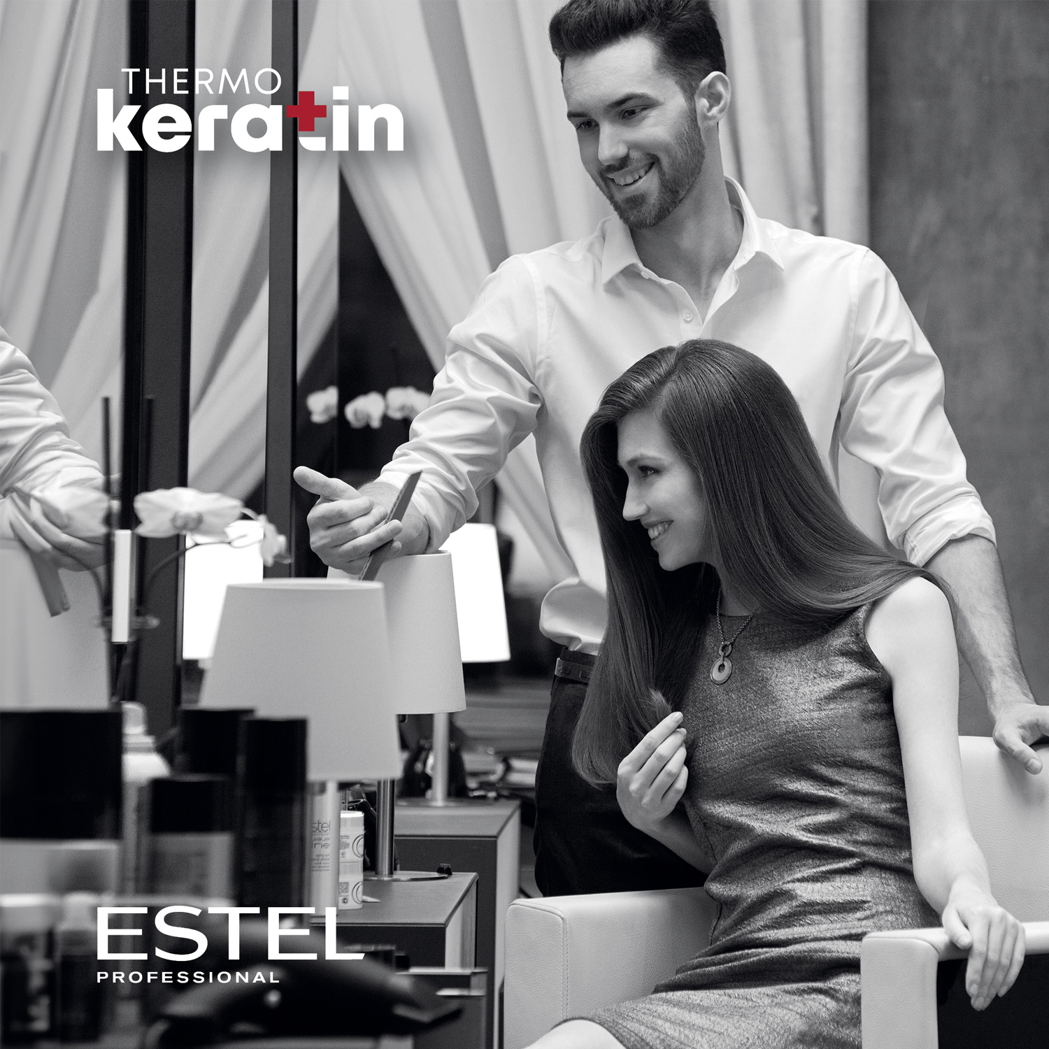 Эстель Кератиновый эликсир для волос Thermokeratin, 100 мл (Estel, Keratin) фото 5