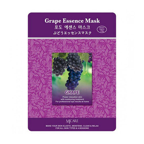 Миджин Тканевая маска виноград Grape Essence Mask Mijin 23 г (Mijin, MjCare) фото 0