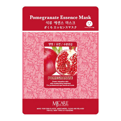 Миджин Тканевая маска гранат Pomegranate Essence Mask Mijin 23 г (Mijin, MjCare) фото 0