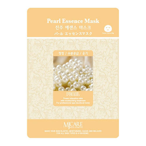 Миджин Тканевая маска жемчуг Pearl Essence Mask Mijin 23 г (Mijin, MjCare) фото 0