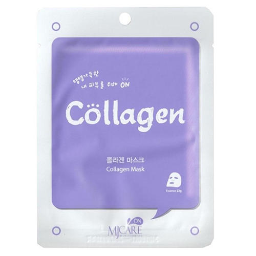 Миджин Маска тканевая с коллагеном MJ on Collagen mask pack, 1 шт (Mijin, Care) фото 0