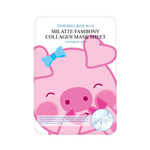 Милатте Тканевая маска с коллагеном Milatte 21 г (Milatte, Mask sheet Milatte) фото 0