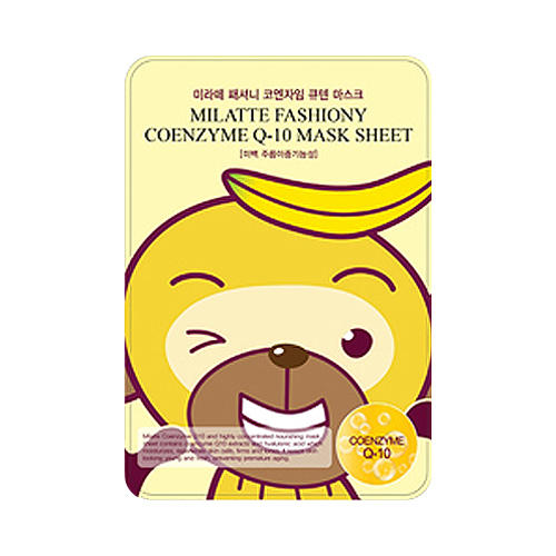 Милатте Тканевая маска с коэнзимом Milatte 21 г (Milatte, Mask sheet Milatte) фото 0