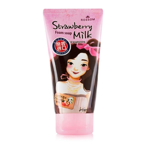  Пенка для умывания Strawberry Milk Foam Soap, 150 мл (Закрытые бренды, Для лица) фото 0