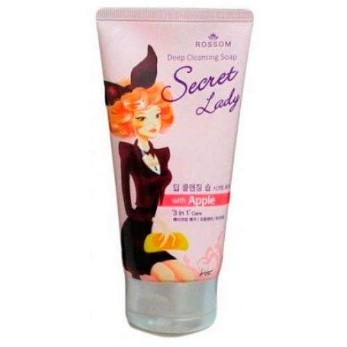  Пенка для умывания яблоко Deep Cleansing Soap Secret lady with Apple, 150 мл (Закрытые бренды, Для лица) фото 0