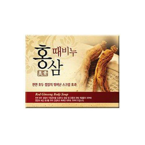  Мыло-скраб красный женьшень Miso Red Ginseng Scrub Soap(for pharmacy), 100 г (Закрытые бренды, Для лица) фото 0