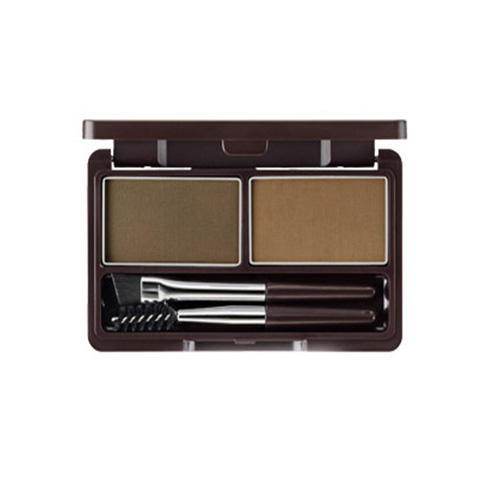 Зе Саем Набор для макияжа бровей Multi Brow Kit 01 Natural Brown, 3,8 г (The Saem, Eco Soul) фото 0