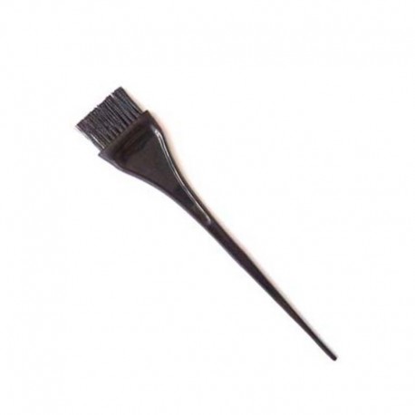 Dewal Pro Кисть для окрашивания, черная, с черной волнистой щетиной, узкая 40 мм (Dewal Pro, Кисти парикмахерские)