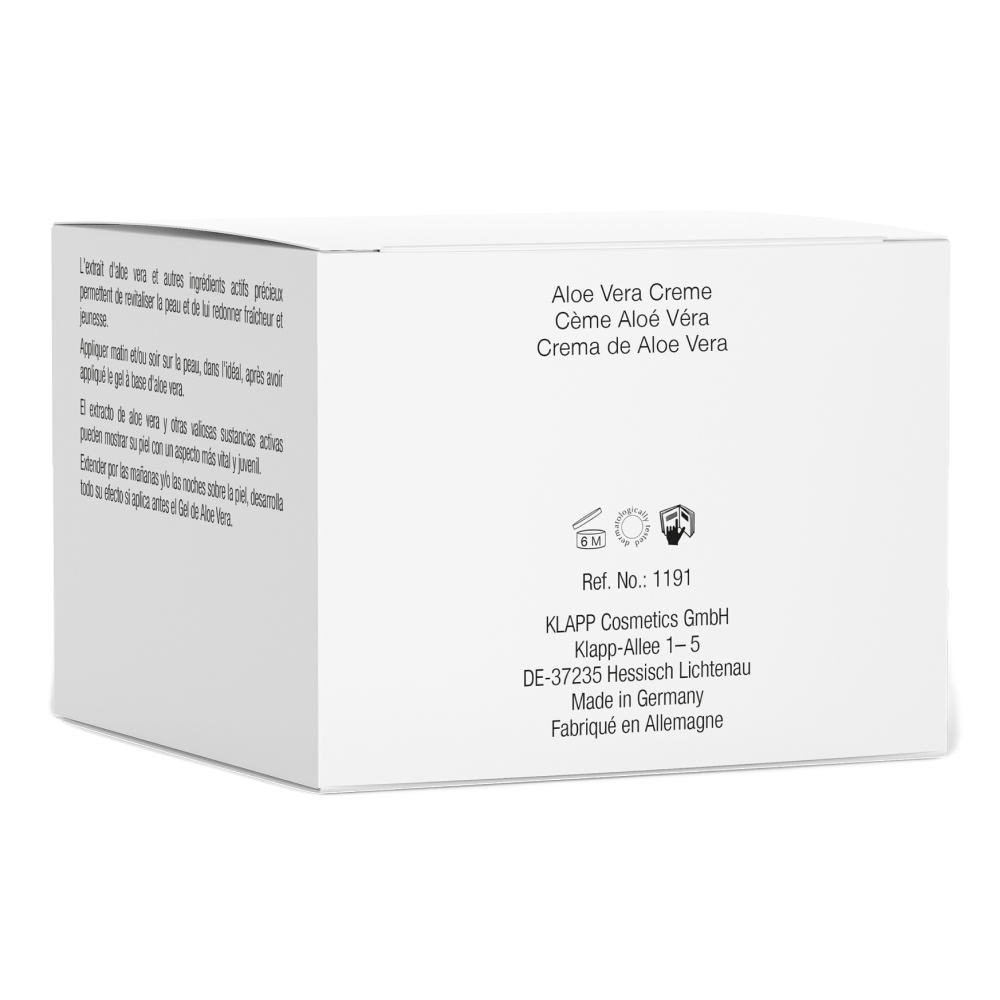 Клапп Увлажняющий крем для лица Aloe Vera, 50 мл (Klapp, Skin Natural) фото 2