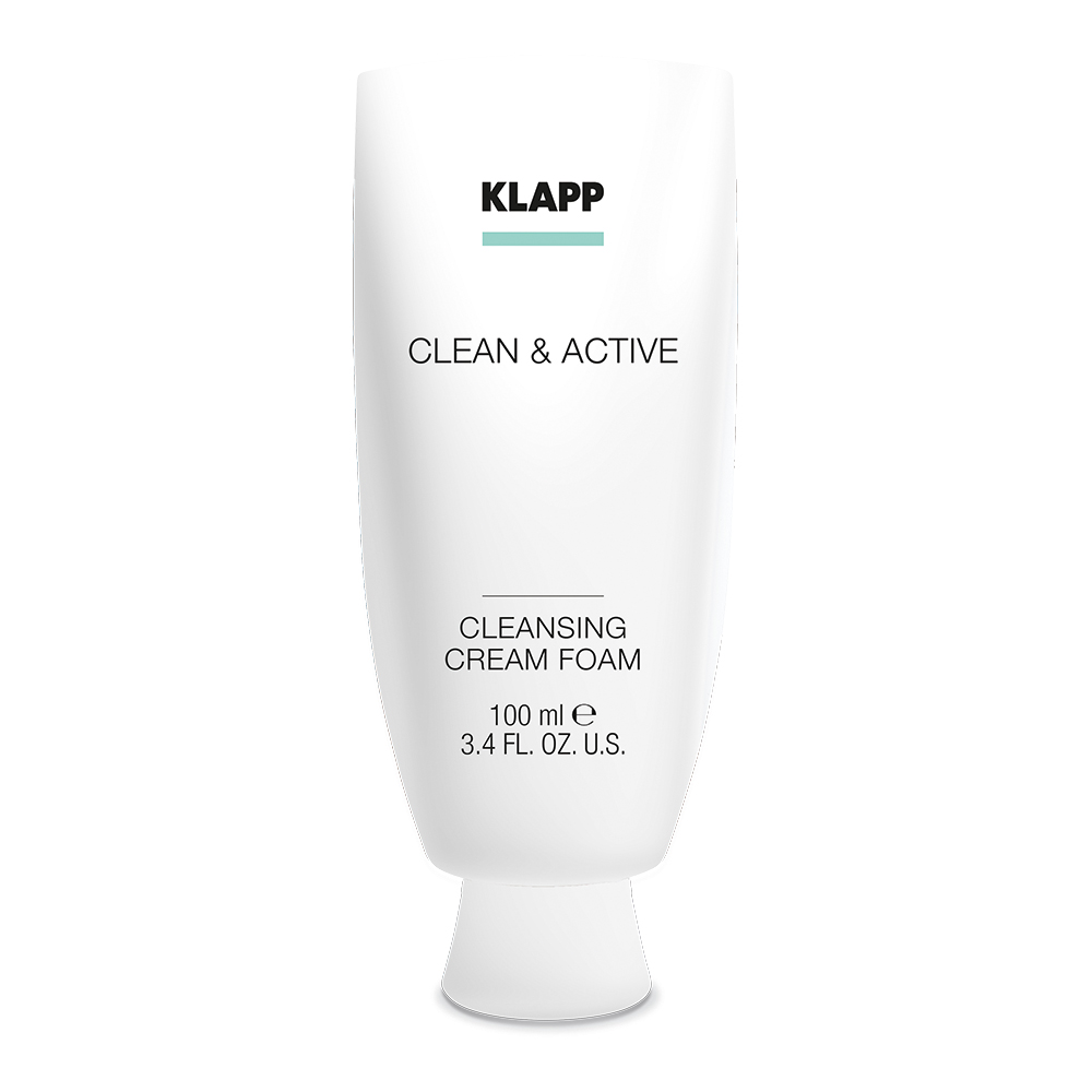 Klapp Очищающая крем-пенка Cleansing Cream Foam, 100 мл (Klapp, Clean & active)