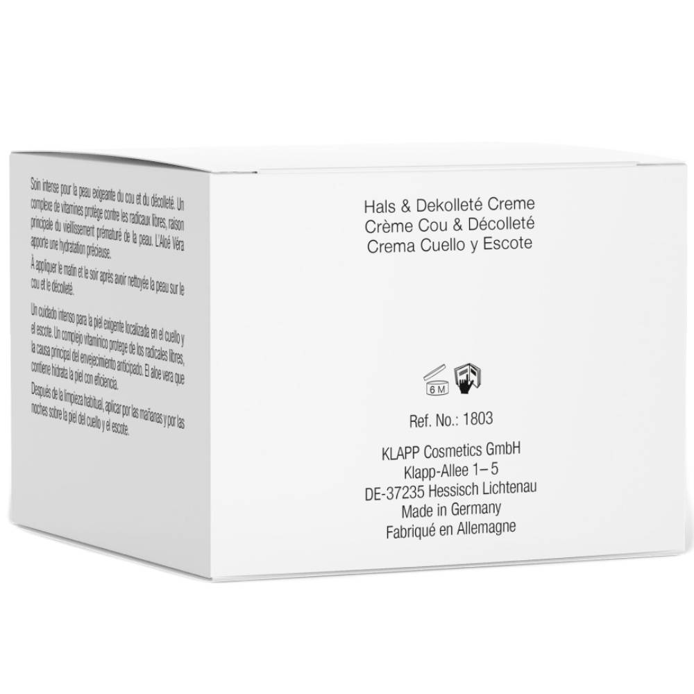 Клапп Крем для шеи и декольте Neck & Decollete Cream, 50 мл (Klapp, A classic) фото 2