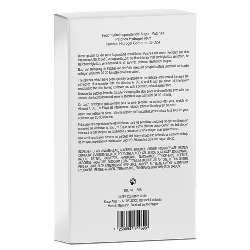 Клапп Маска-пэтч для век Hydrogel Eye Patches, 5 шт х 2 (Klapp, A classic) фото 2