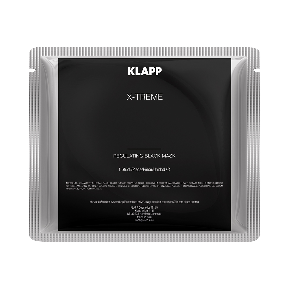 Клапп Регулирующая черная маска X-treme Mask, 1 шт (Klapp, X-treme) фото 0