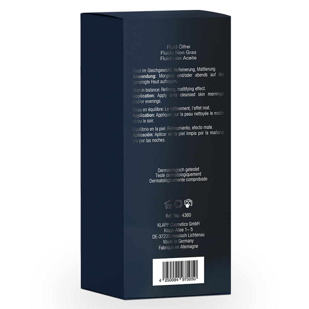 Клапп Увлажняющий и матирующий флюид Men Moist & Matt Oil Free Fluid, 50 мл (Klapp, Men) фото 2