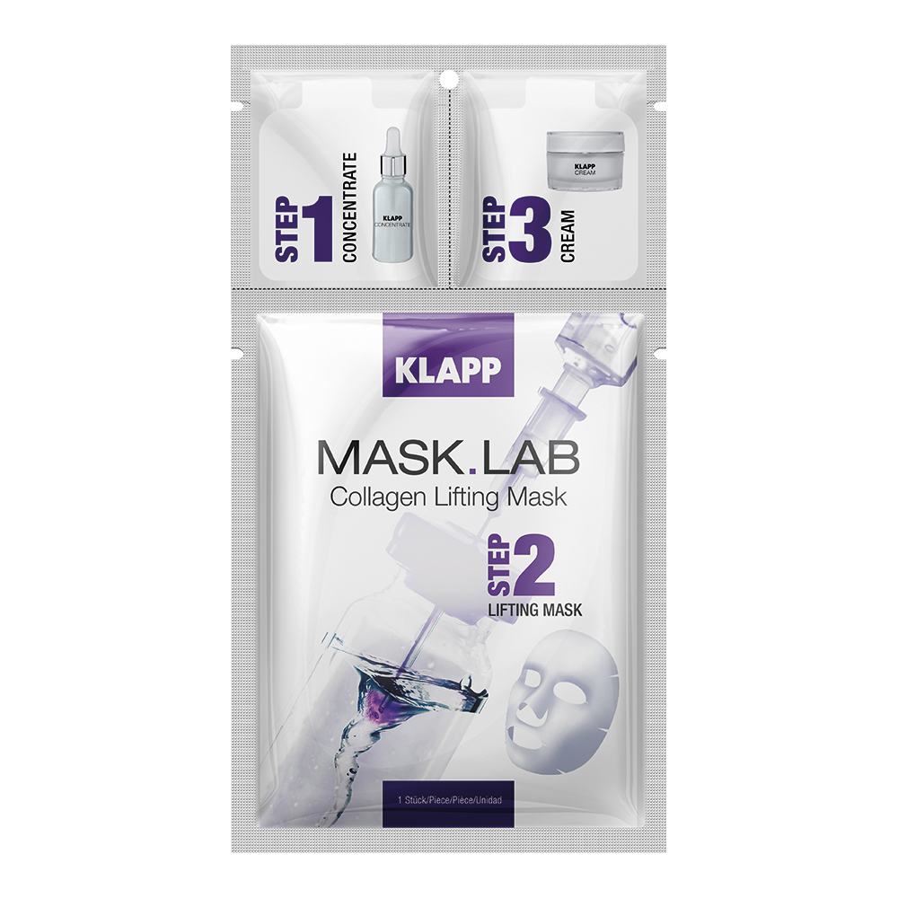 Клапп Набор Collagen Lifting Mask 1 шт (Klapp, Mask.Lab) фото 0
