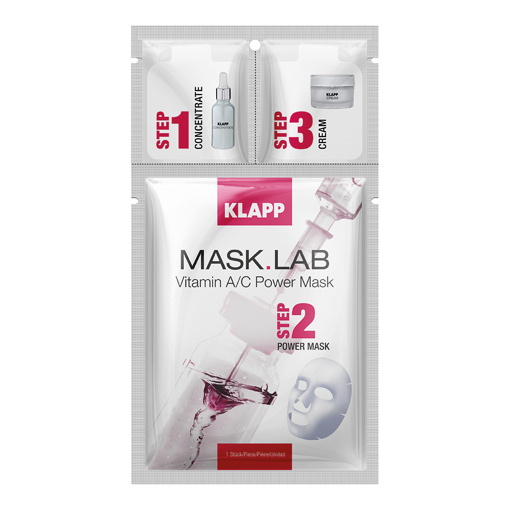 

Klapp Набор Vitamin A/C Mask 1 шт (Klapp, Mask.Lab), Mask.Lab
