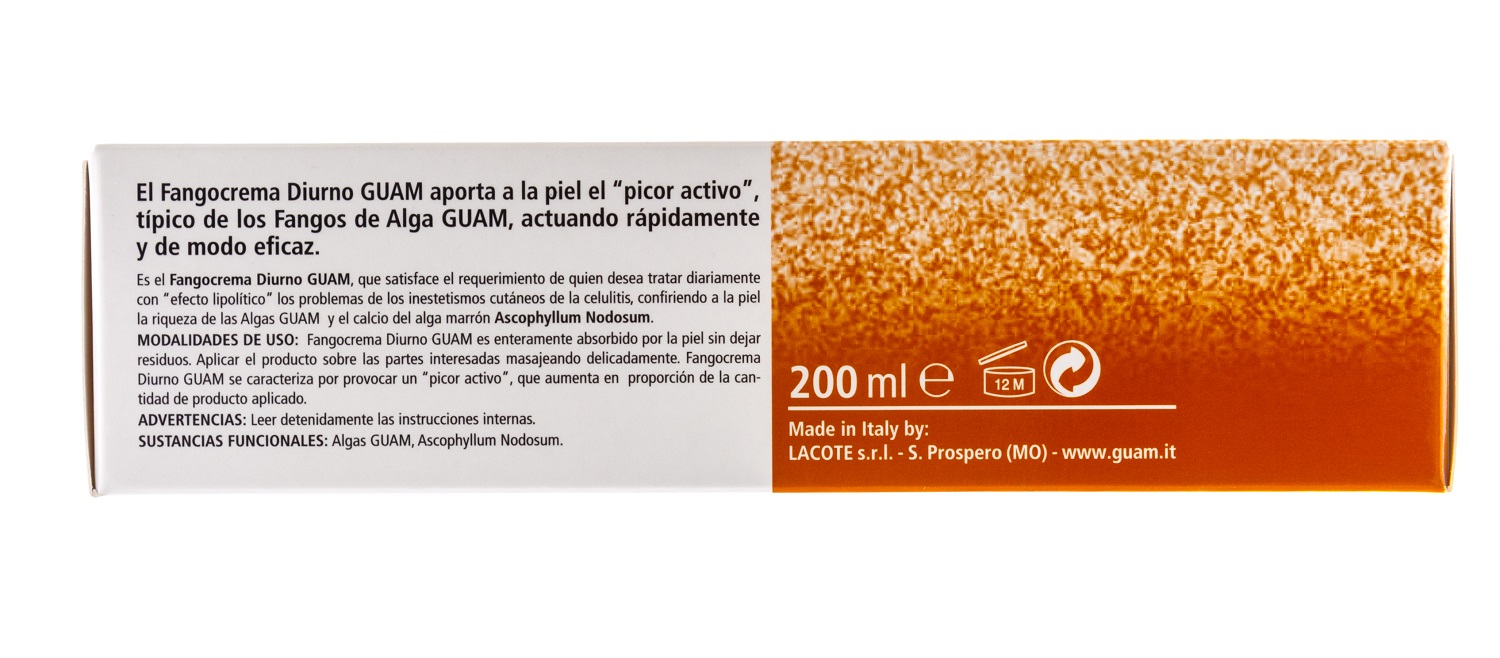 Гуам Крем дневной с разогревающим эффектом на основе грязи Giorno, 200 мл (Guam, Fangocrema) фото 2