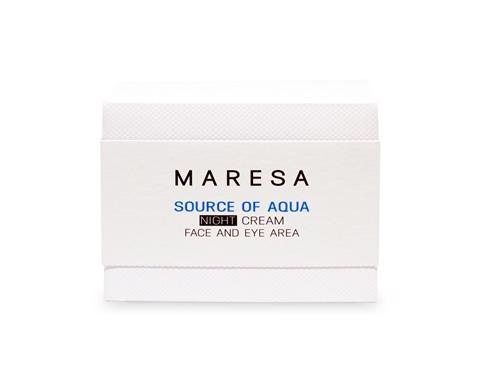  Увлажняющий ночной крем с гиалуроновой кислотой NIGHT CREAM (MARESA, SOURCE OF AQUA) фото 0