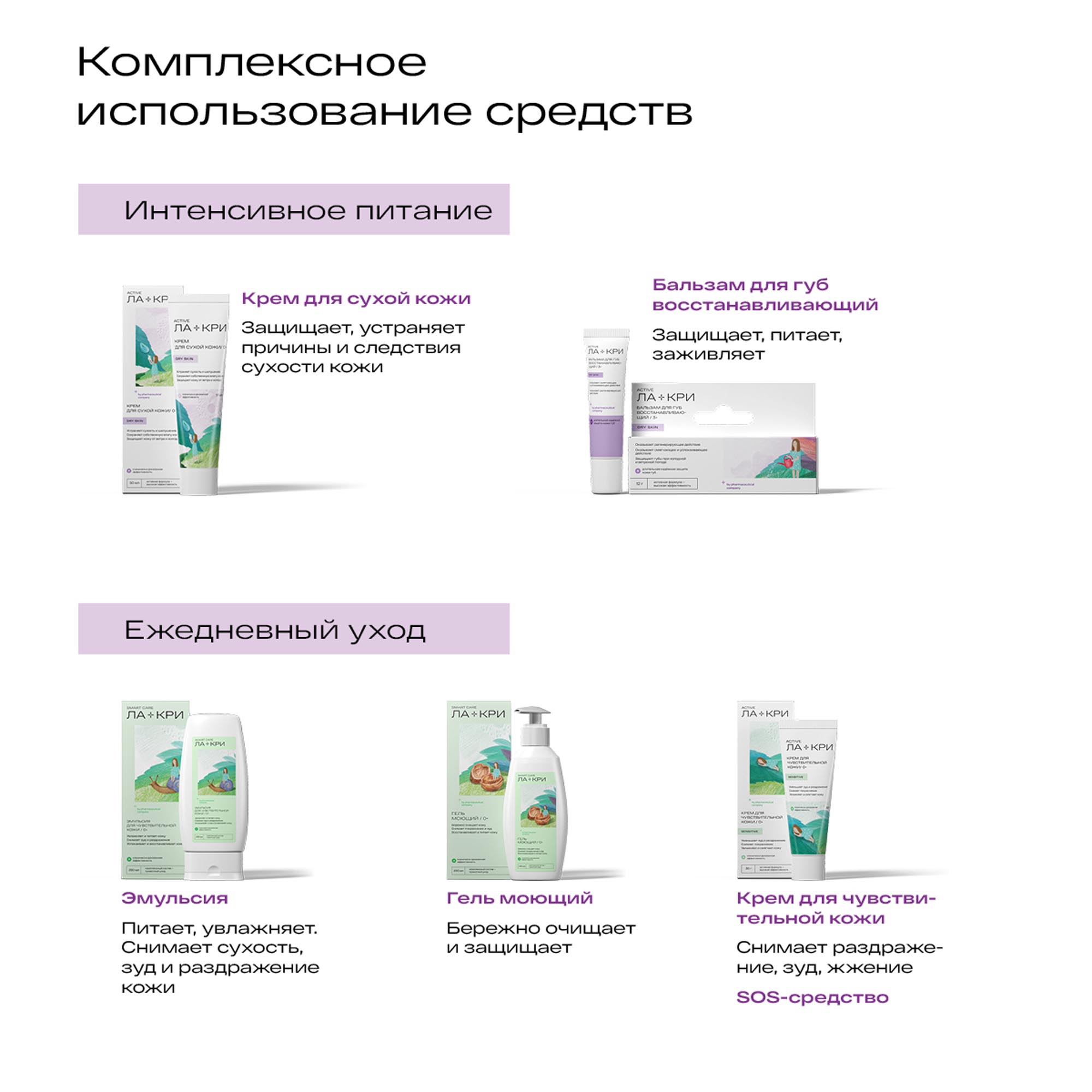 Ла-Кри Восстанавливающий бальзам для очень сухой кожи губ 3+, 12 г (Ла-Кри, Active) Ла-Кри Восстанавливающий бальзам для очень сухой кожи губ 3+, 12 г (Ла-Кри, Active) фото 5