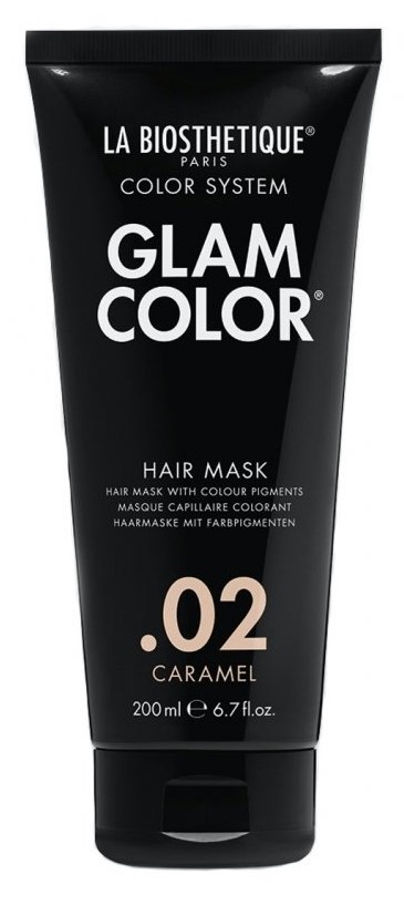 Ля Биостетик Тонирующая маска для волос Hair Mask .02 Caramel, 200 мл (La Biosthetique, Glam Color) фото 0
