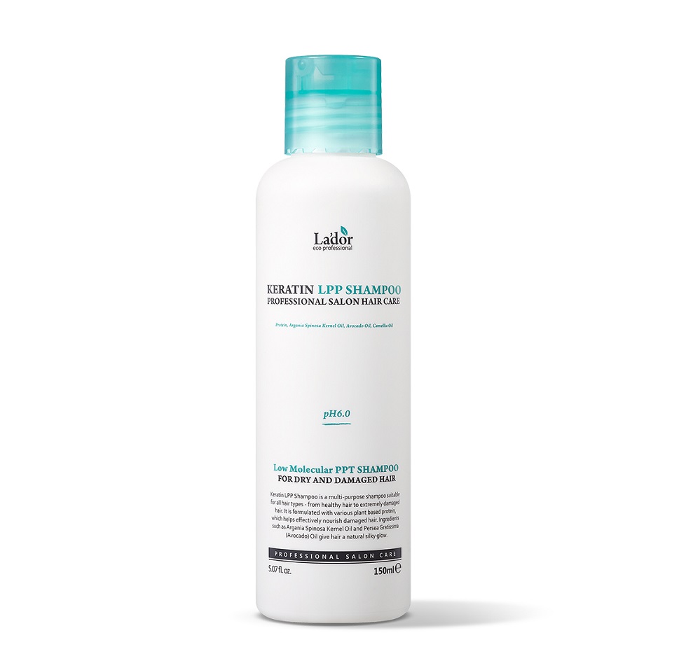 LaDor Кератиновый шампунь для для ежедневного ухода Keratin Shampoo Ph 6.0, 150 мл (LaDor, Keratin LPP)