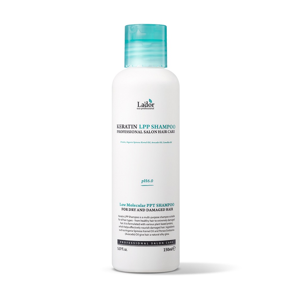 ЛаДор Кератиновый шампунь для для ежедневного ухода Keratin Shampoo Ph 6.0, 150 мл (La'Dor, Keratin LPP) фото 0