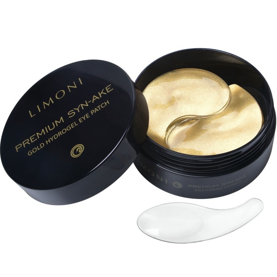 Лимони Антивозрастные гелевые патчи со змеиным ядом для век Gold Hydrogel Eye Patch, 60 шт (Limoni, Premium Syn-Ake) фото 0
