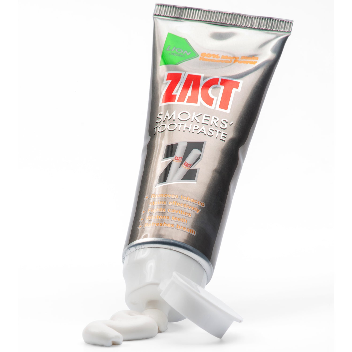 Лион Тайланд Зубная паста Smokers для курящих, 100 г (Lion Thailand, Zact) фото 3