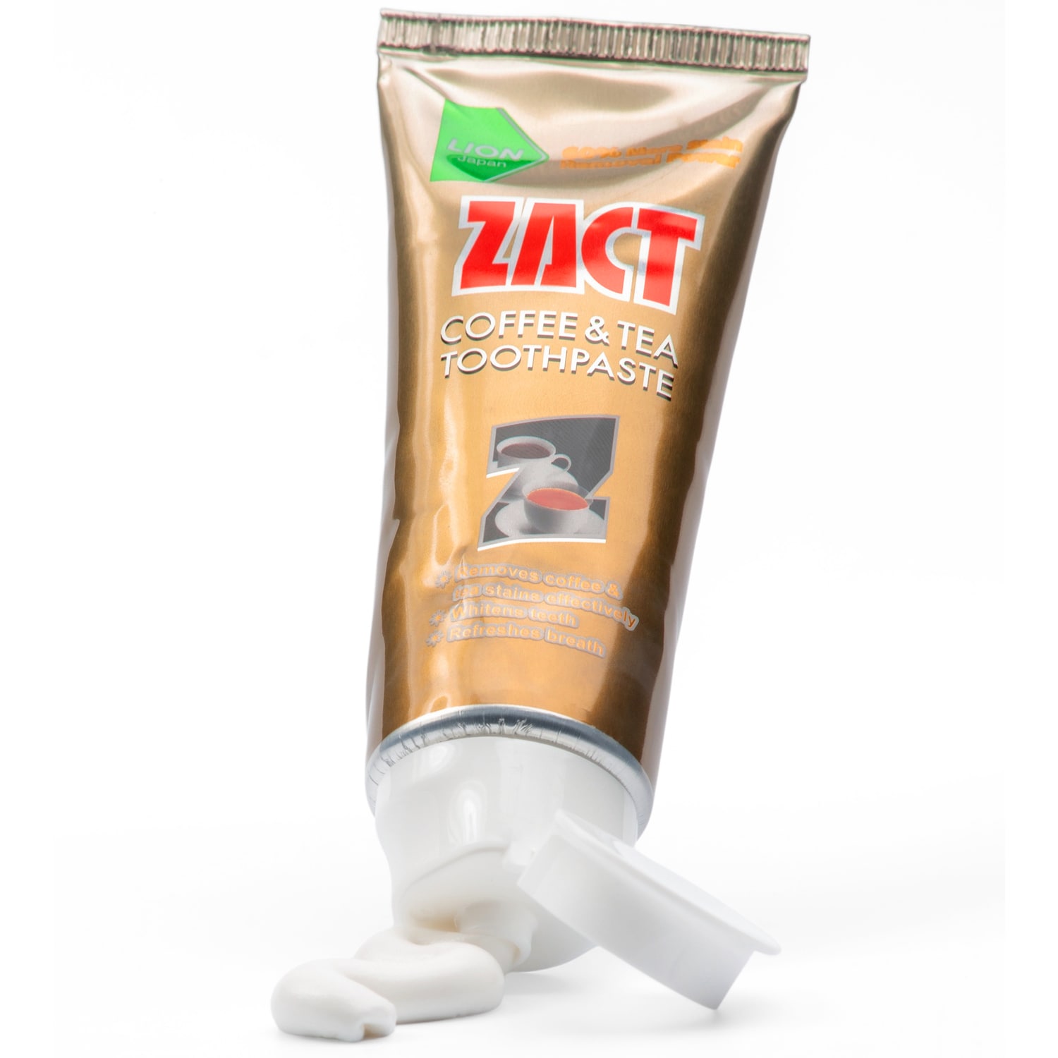 Лион Тайланд Отбеливающая зубная паста, 100 г (Lion Thailand, Zact) фото 3