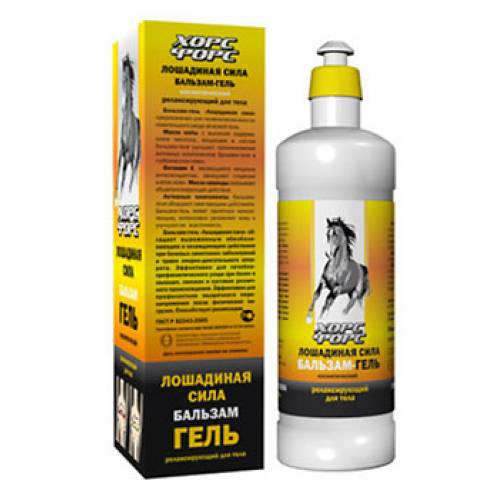 Лошадиная сила Бальзам-гель для тела 500 мл (Лошадиная сила, Horseforce) фото 0