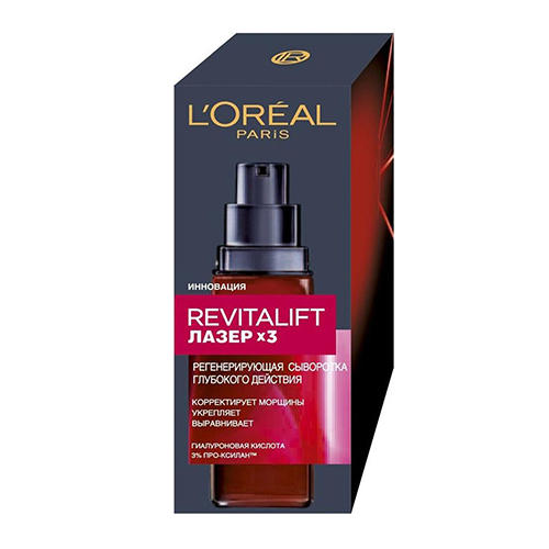 Loreal Paris Сыворотка Ревиталифт Лазер х3, 30 мл (Loreal Paris, Возраст эксперт)