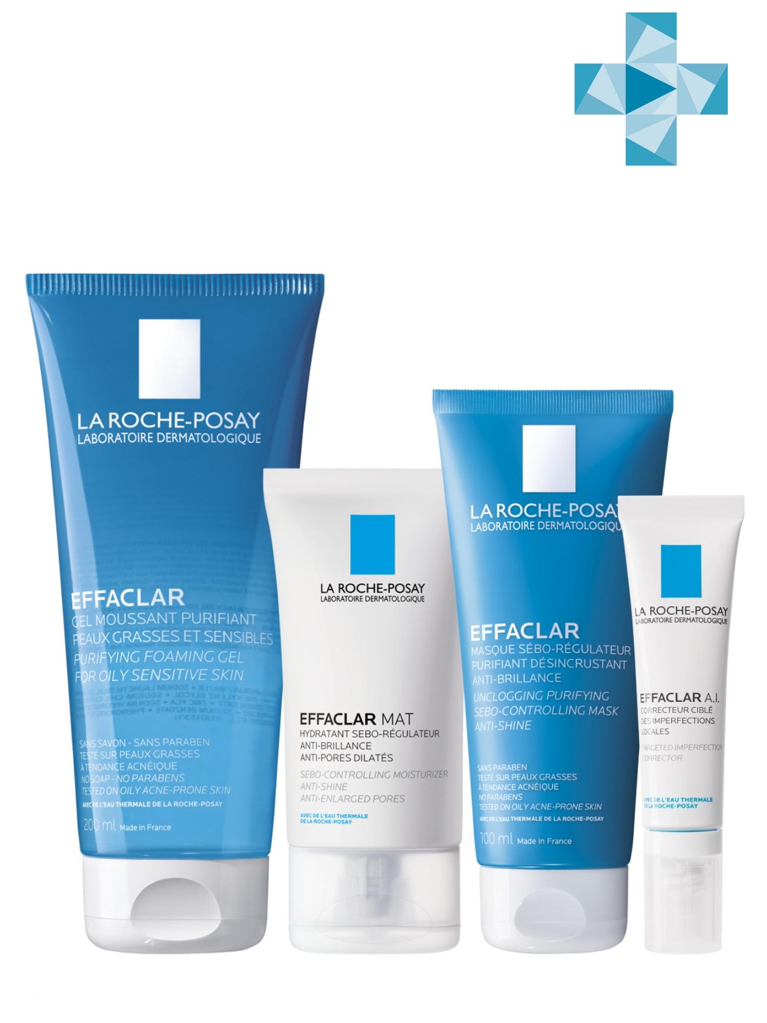 

La Roche-Posay Набор "Матирующий уход" (La Roche-Posay, Effaclar), Effaclar