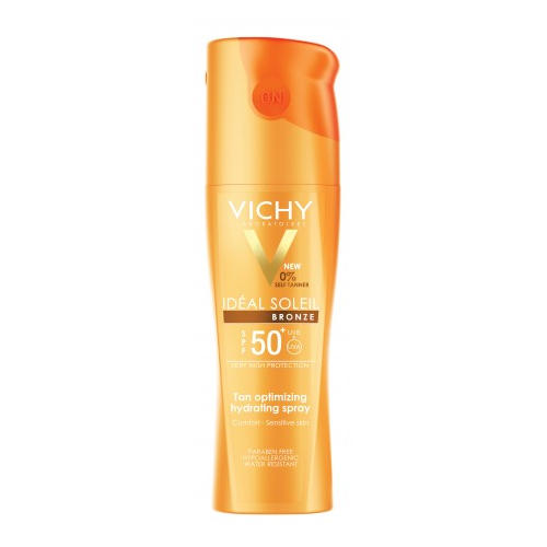 Увлажняющий спрей для тела SPF 50, 200 мл (Vichy, Ideal Soleil)