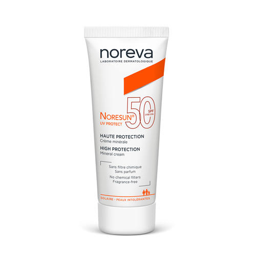 Норева Норесан Протект Минеральный крем с высокой степенью защиты SPF50  40 мл (Noreva, Noresun) фото 0