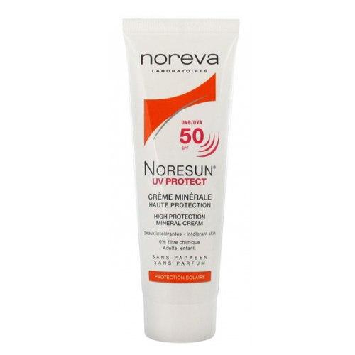 Норева Норесан Протект Минеральный крем с высокой степенью защиты SPF50  40 мл (Noreva, Noresun) фото 1