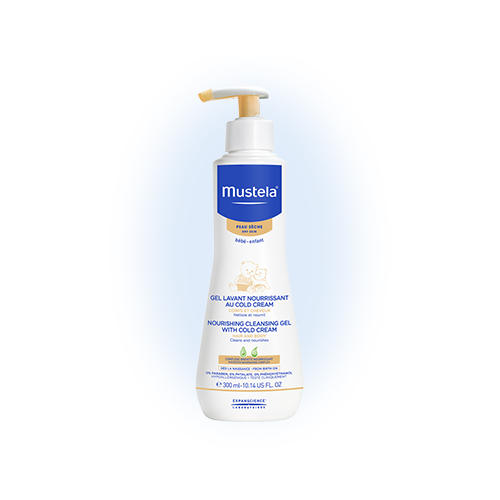 Mustela Бебе Питательный гель для купания с кольд-кремом, 300 мл (Mustela, Bebe - защита кожи)